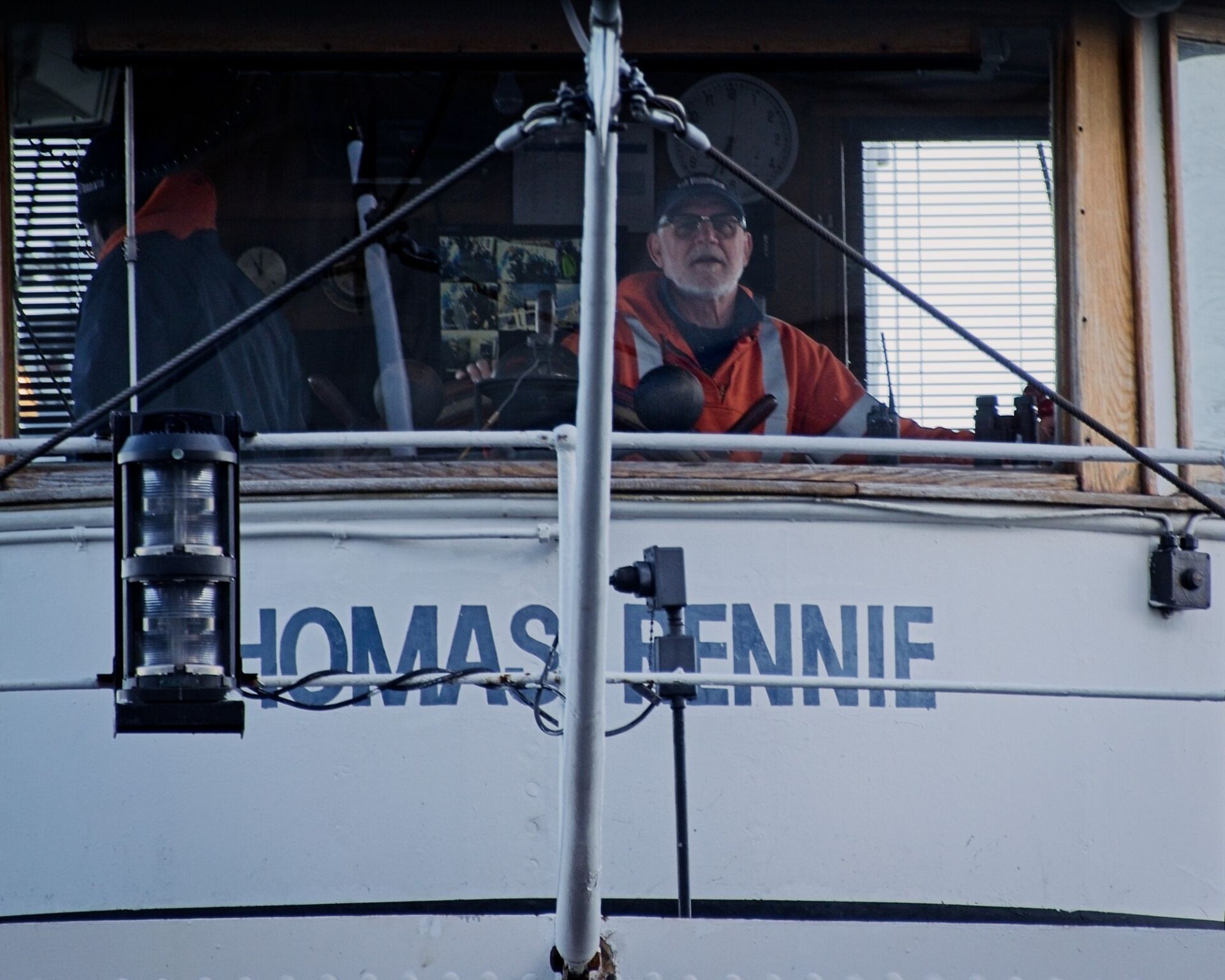Pilot/Captain of the Thomas Paine ferry.