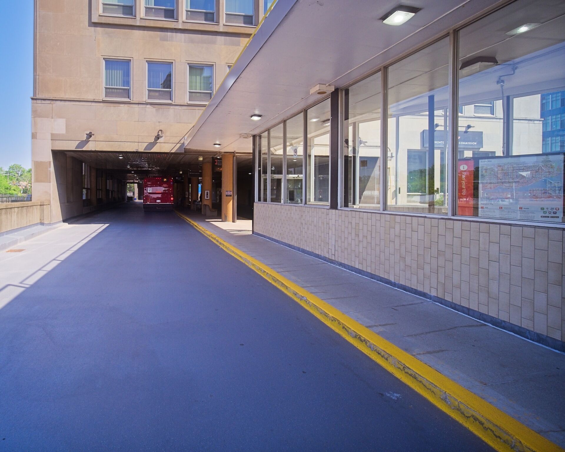 Bus bay
