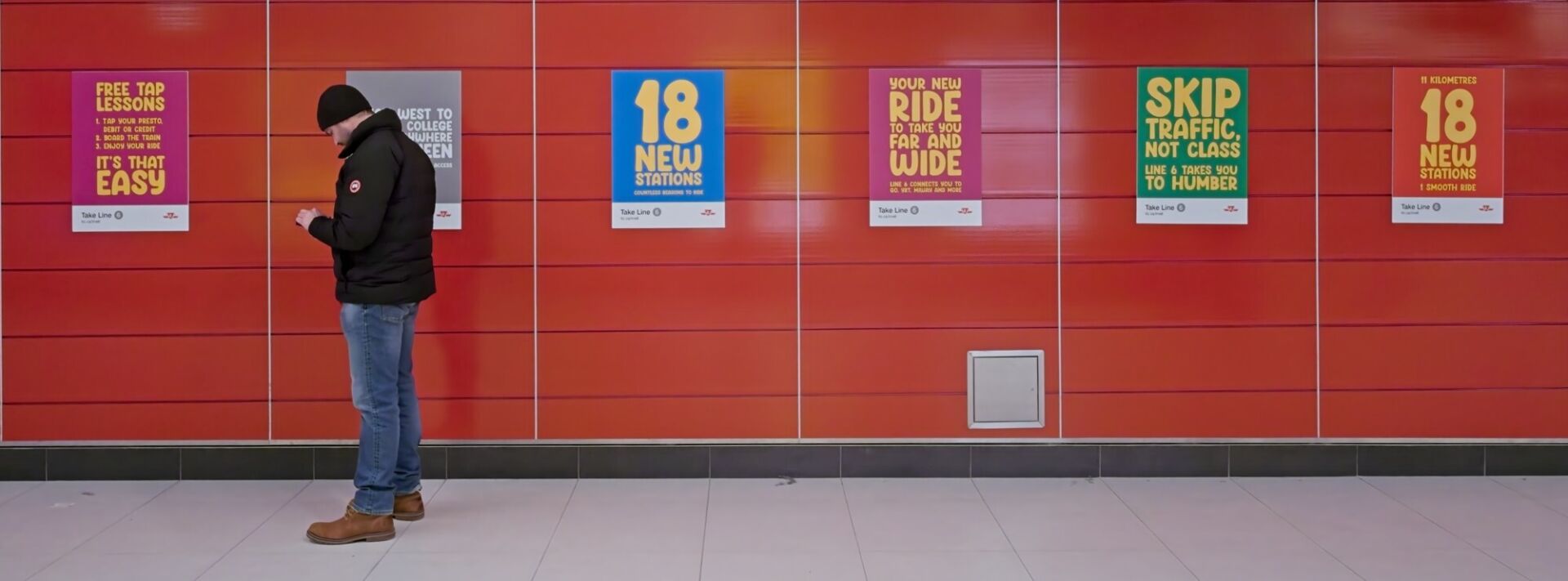 Tunnel between lines 1 and 6