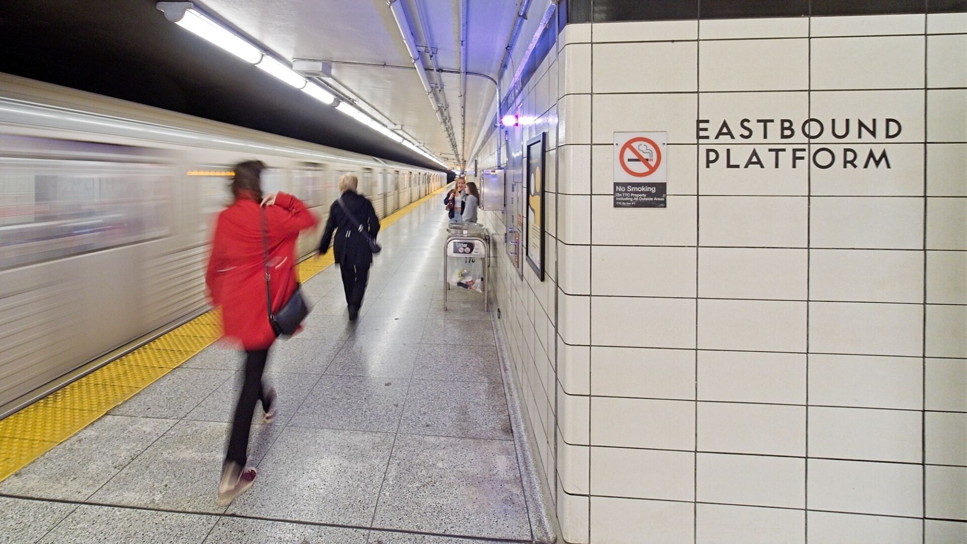 East bound platform