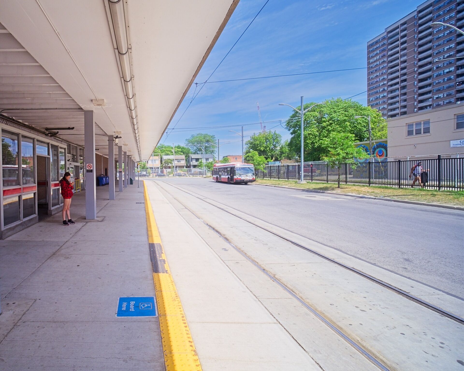 Bus bay