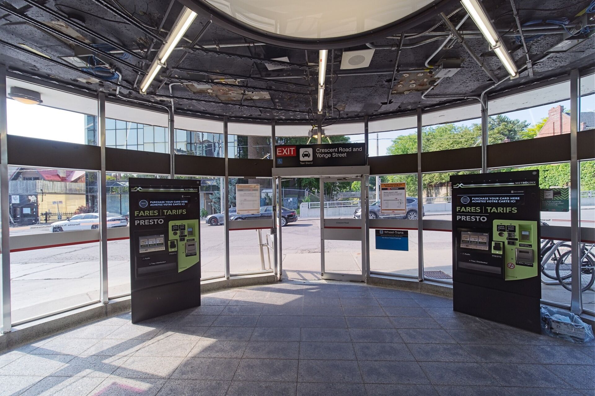 Station entrance