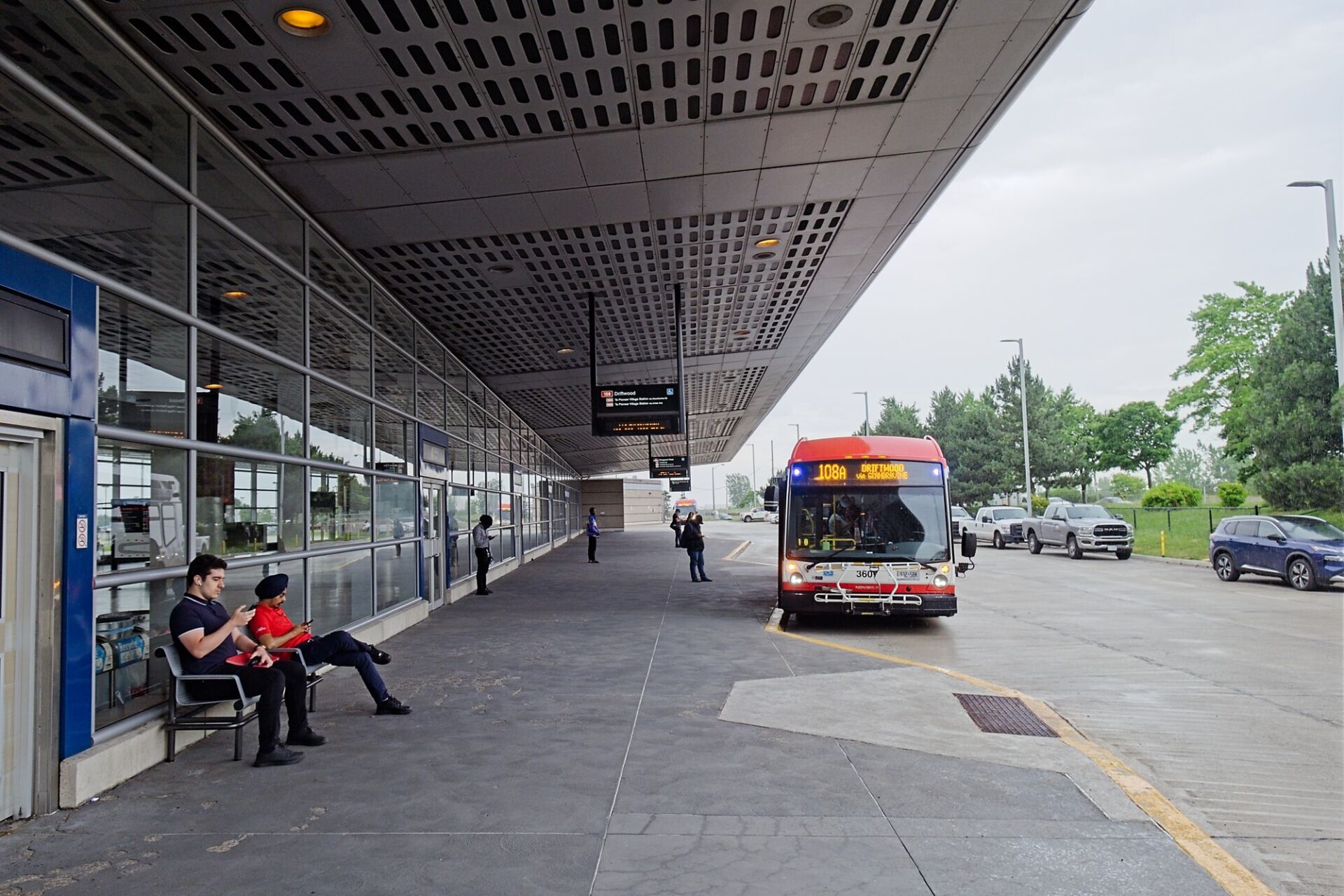 Bus bay
