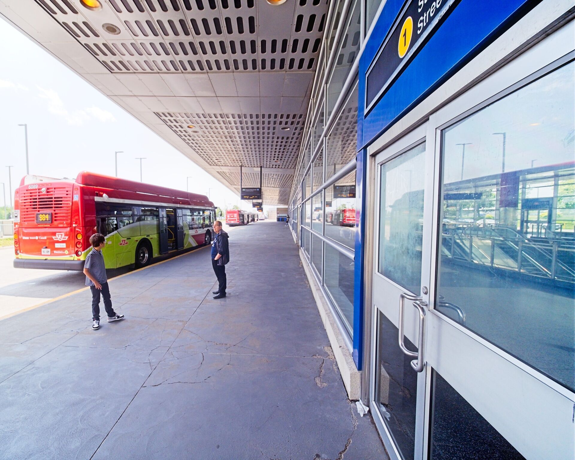 Bus bay