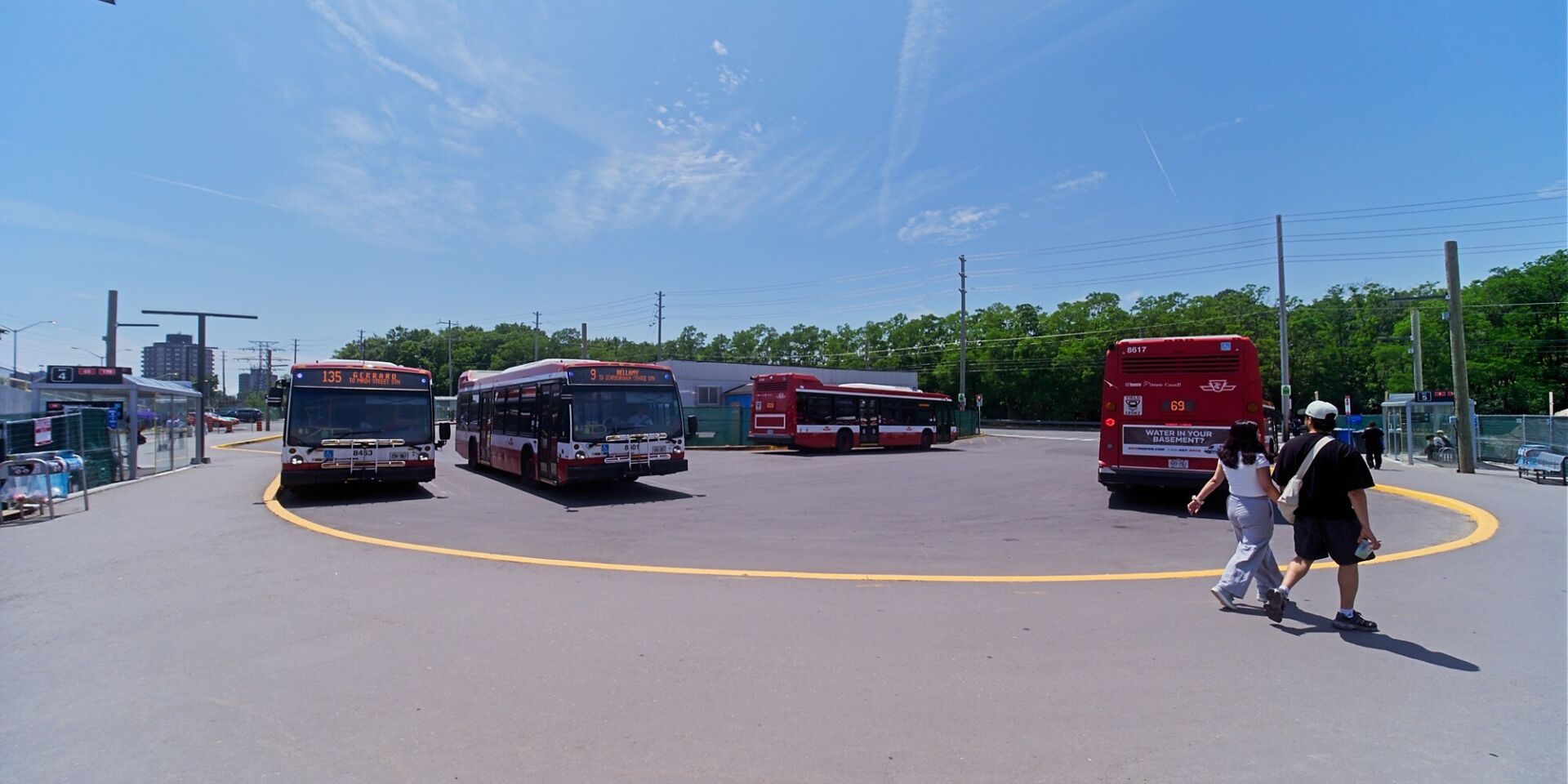 Bus bay