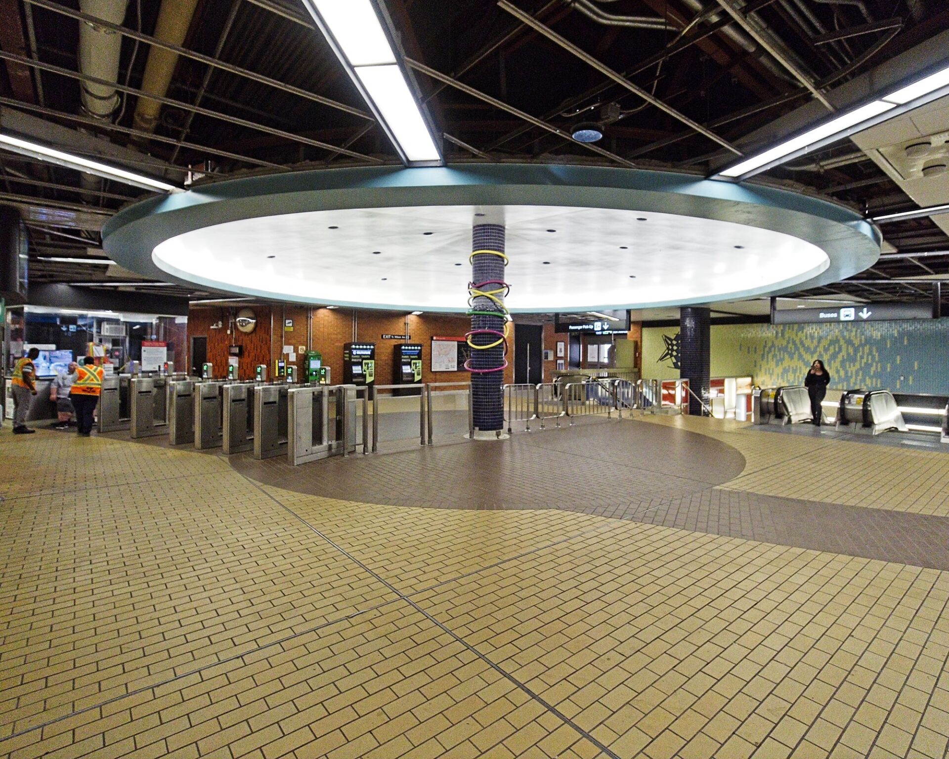 Station interior